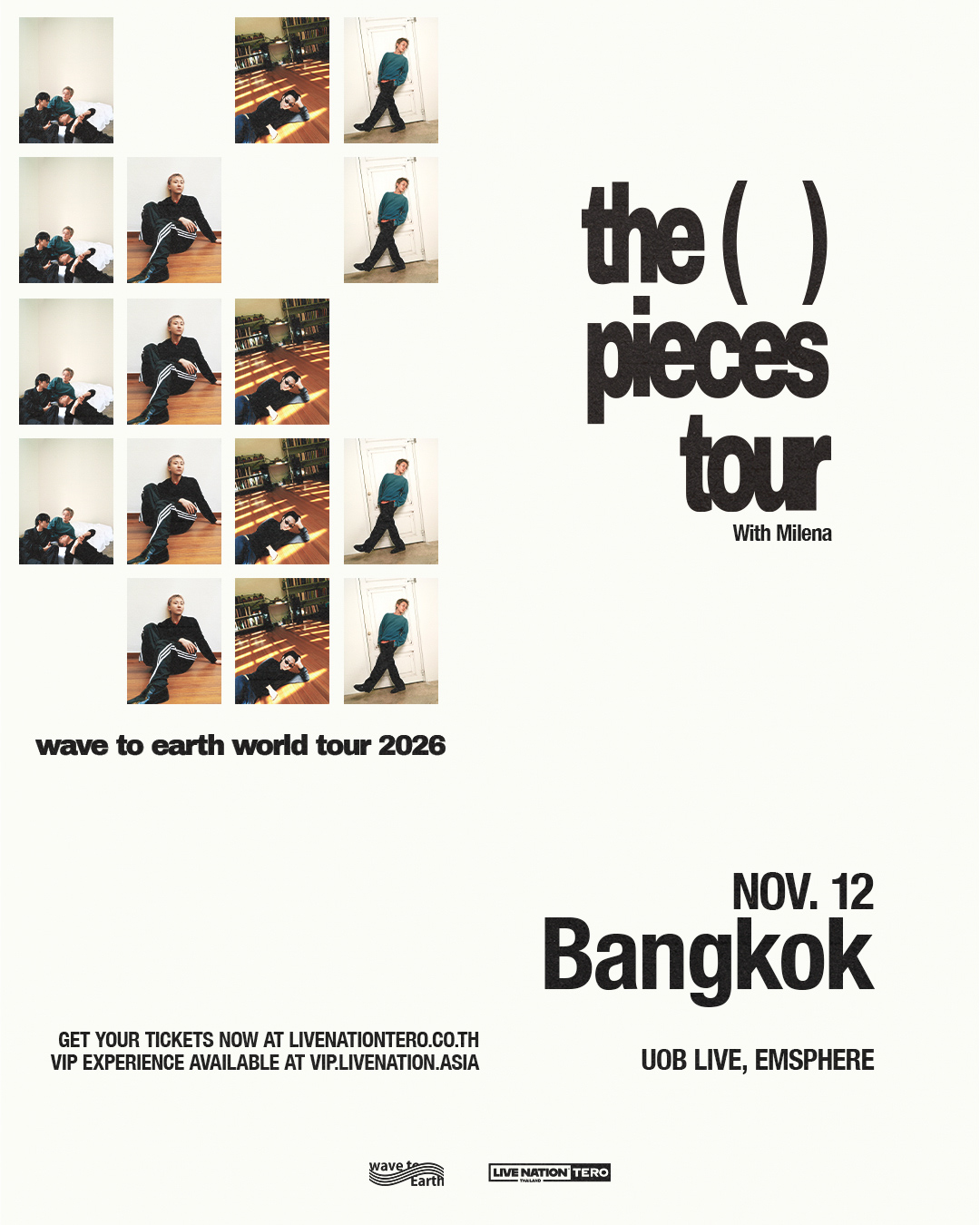 WTE 1080x1350 แนวตัง Onsale With Milena 5 แทร็กดังจาก wave to earth ที่มีคนฟังมากที่สุด ก่อนไปฟังสดๆ ในคอนเสิร์ต 12 พ.ย.นี้ ที่ยูโอบี ไลฟ์ เอ็มสเฟียร์